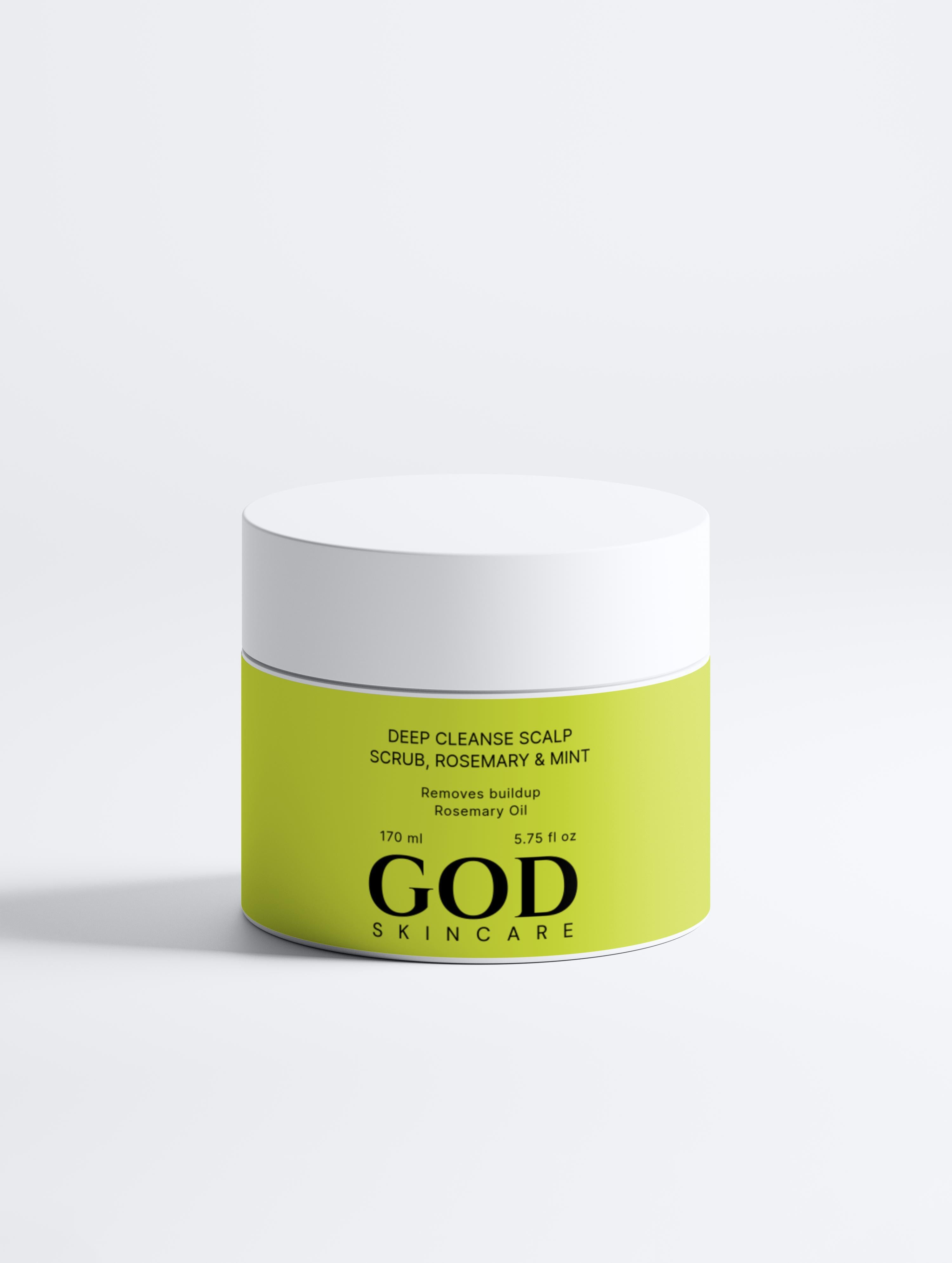 Deep Cleanse Scalp Scrub, Rosemary & Mint