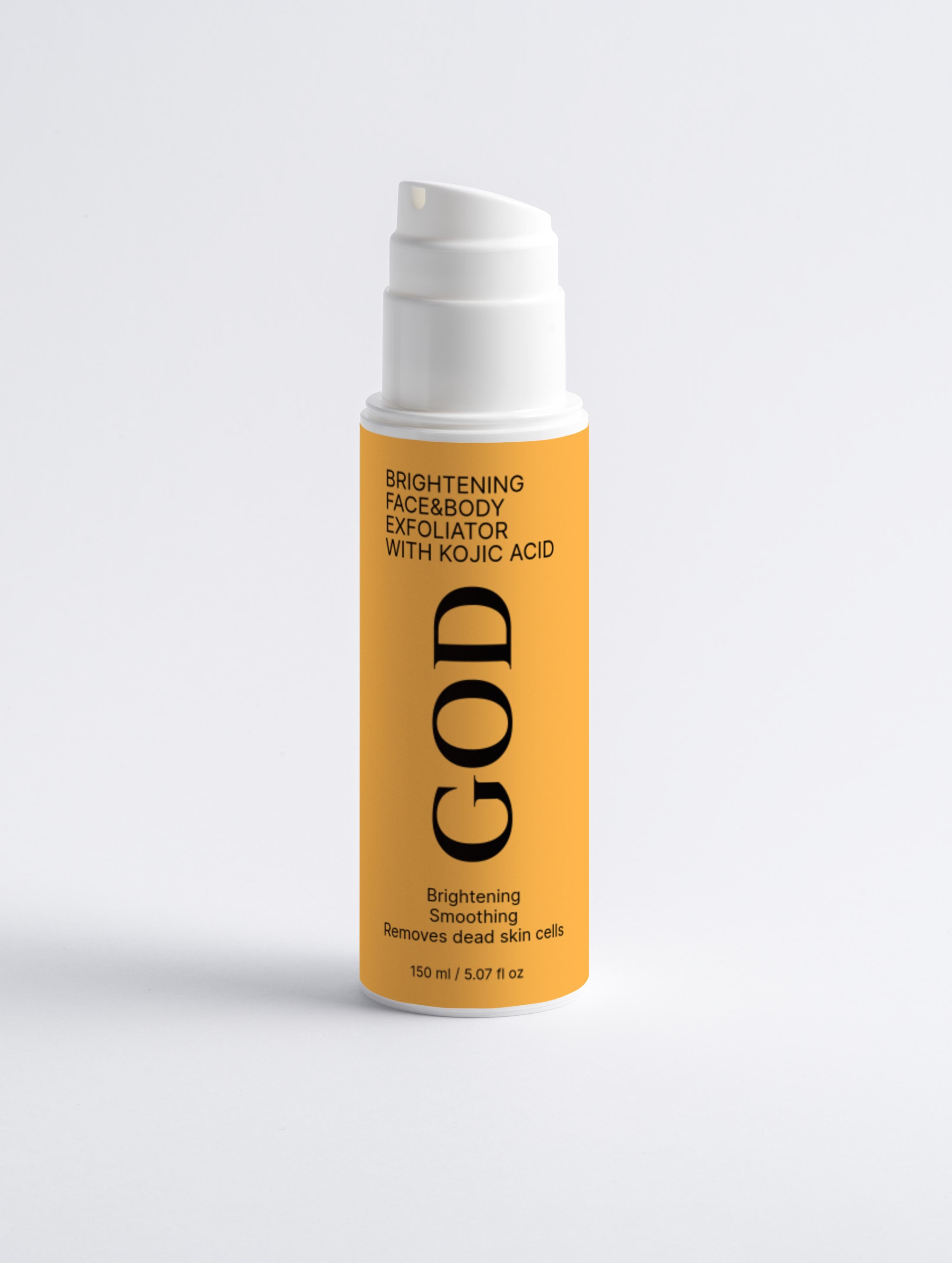 Brightening Face&Body Exfoliator with Kojic Acid